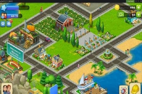 Playing and gaming the township PC