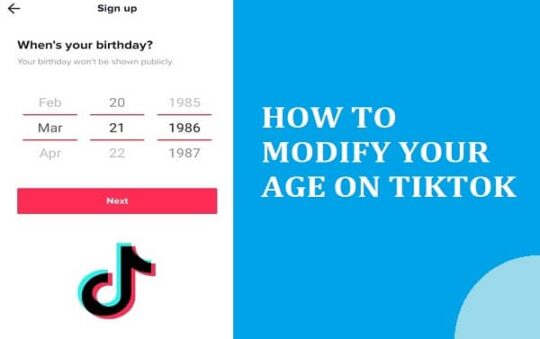 HOW TO MODIFY YOUR AGE ON TIKTOK