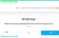KIIT SAP portal Complete information about the login process